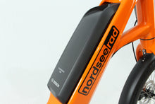 Lade das Bild in den Galerie-Viewer, Nordseerad E-Bike Kompakt 20 Zoll Detailansicht Batterie E-Bike