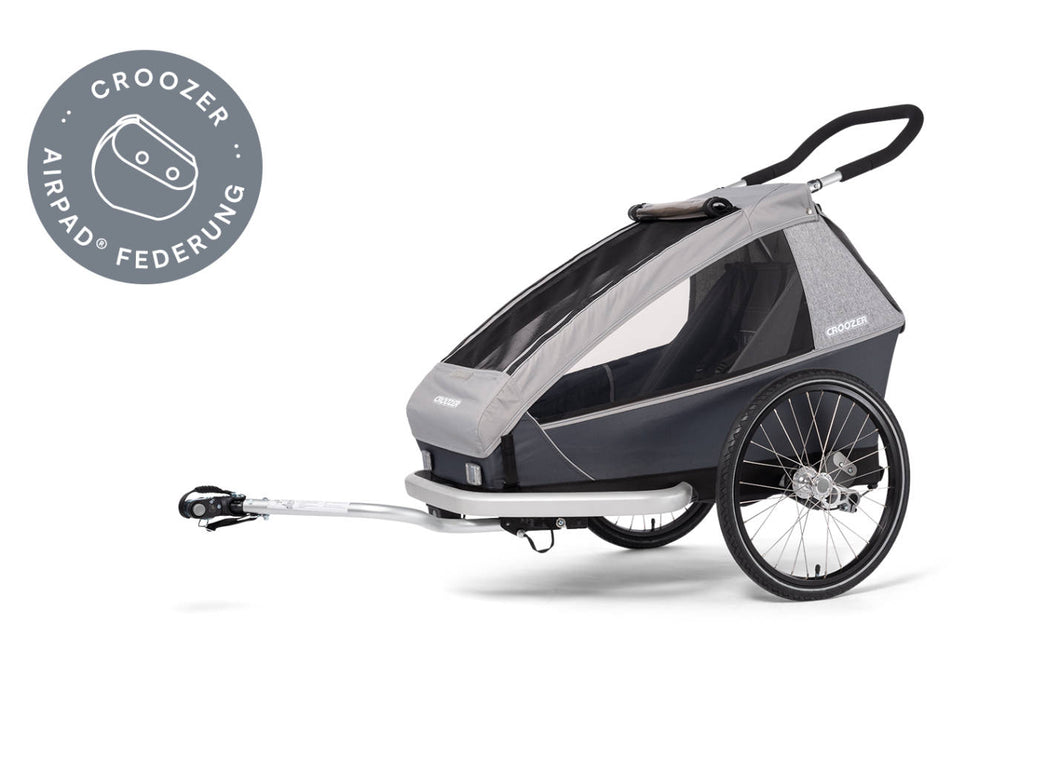 Croozer_Kid_Keeke_1_Stone_grey_Einsitzer